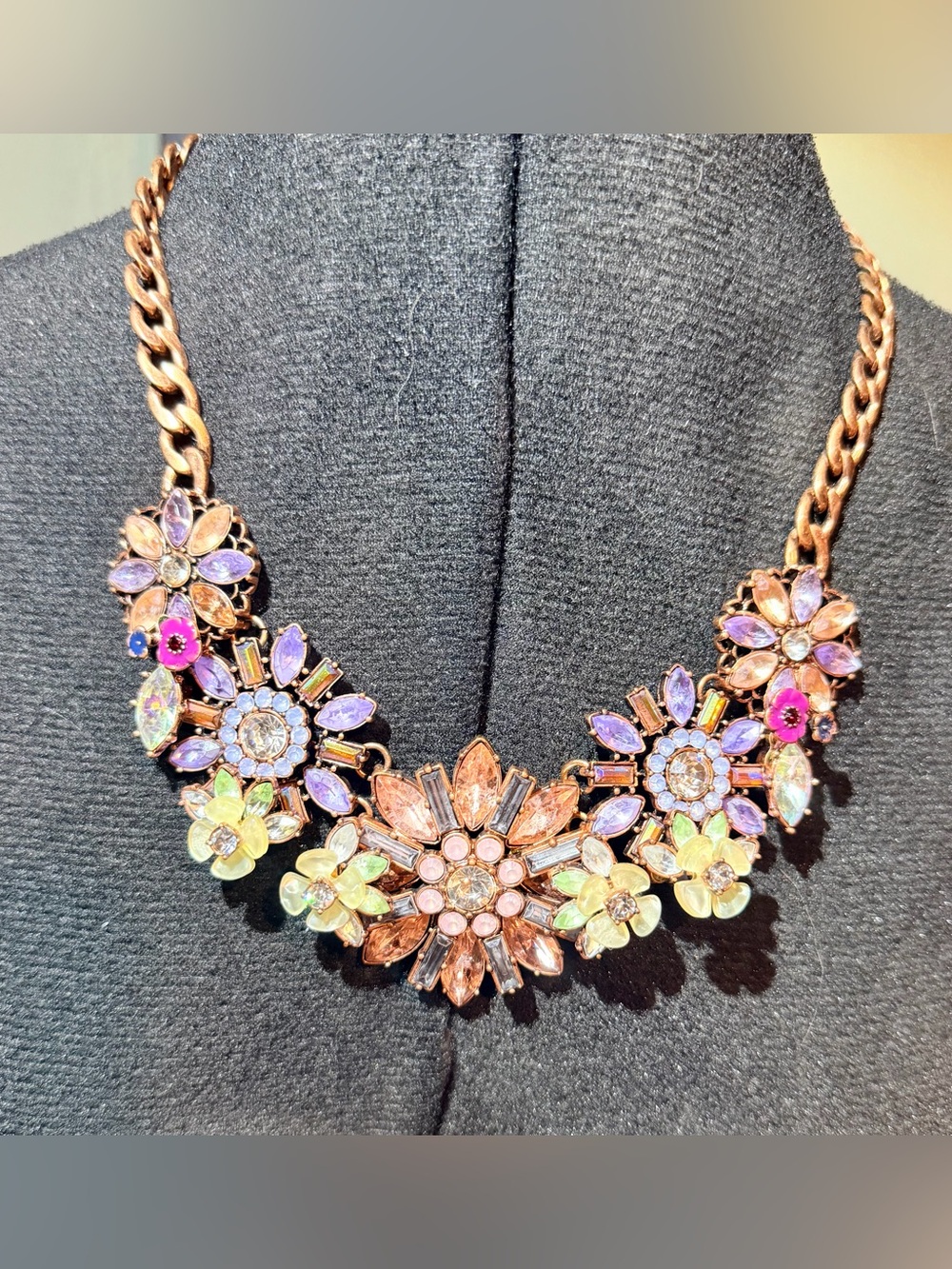 Joan Rivers Big Blossom Vintage Necklace